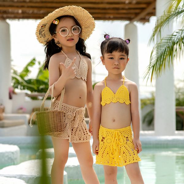 kids swimwear handmade crochet girls swimwear swimming suits girls two-piece swimsuit girls bathing suits children beachwear, White;black
kids swimwear handmade crochet girls swimwear swimming suits girls two-piece swimsuit girls bathing suits children beachwear, White;black