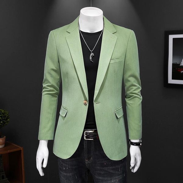 men's suits & blazers yellow apple green man blazer casual suit jacket terno masculino slim fit prom party hommes chaqueta hombre 5xl q, White;black
men's suits & blazers yellow apple green man blazer casual suit jacket terno masculino slim fit prom party hommes chaqueta hombre 5xl q, White;black