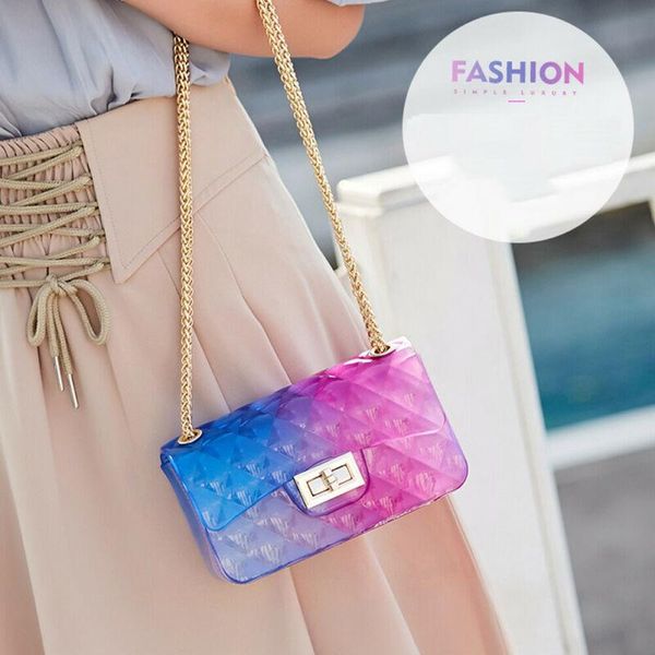 2020 new fashion women transparent jelly messenger bag gradient candy color clutch purses shoulder bag messenger bags
2020 new fashion women transparent jelly messenger bag gradient candy color clutch purses shoulder bag messenger bags
