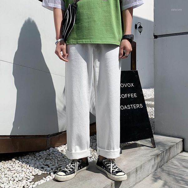 4 colors plus size wide leg pants men streetwear straight cotton ankle pants casual elastic waist solid summer m-3xl1, Black
4 colors plus size wide leg pants men streetwear straight cotton ankle pants casual elastic waist solid summer m-3xl1, Black