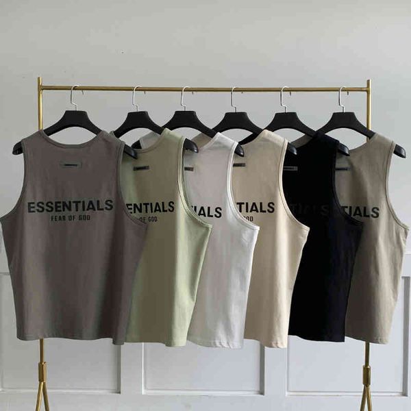 men's t-shirts summer fashion brand fog tankessentials three dimensional pressure glue loose men's and women's vest a4ks, White;black
men's t-shirts summer fashion brand fog tankessentials three dimensional pressure glue loose men's and women's vest a4ks, White;black