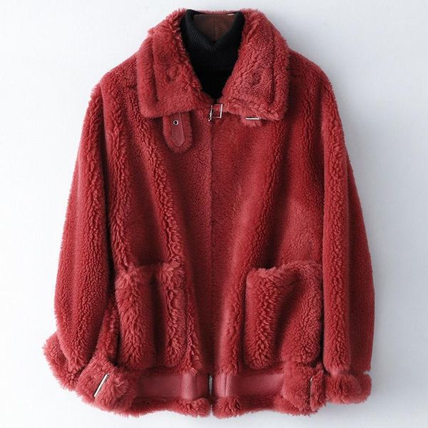 women 2021 autumn winter new real lamb fur coat female warm genuine sheep shearing jacket ladies casual warm plush outerwear b251, Black
women 2021 autumn winter new real lamb fur coat female warm genuine sheep shearing jacket ladies casual warm plush outerwear b251, Black