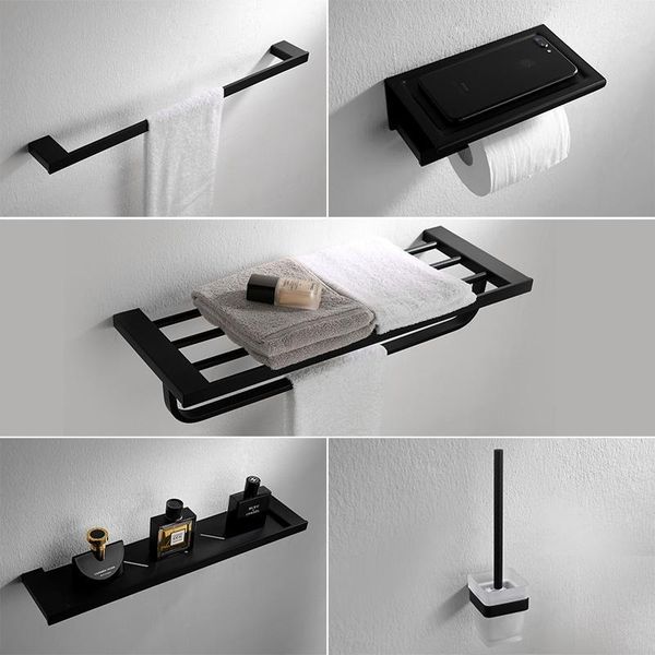 bath accessory set german black lacquer stainless steel towel rack toilet shelving bathroom hardware pendant set1
bath accessory set german black lacquer stainless steel towel rack toilet shelving bathroom hardware pendant set1
