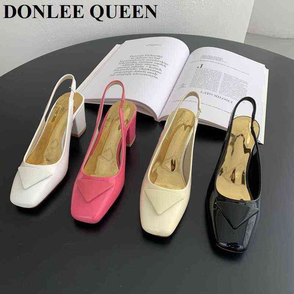 slippers spring fashion slingback women sandals thick high heel pumps shoes brand mule square toe female solid wedding dress zapatos muje 22, Black
slippers spring fashion slingback women sandals thick high heel pumps shoes brand mule square toe female solid wedding dress zapatos muje 22, Black