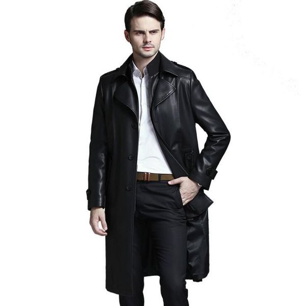 men's fur & faux fashion men warm winter clothes long leather jacket sheepskin mens business casual trench coat plus size m-4xl, Black
men's fur & faux fashion men warm winter clothes long leather jacket sheepskin mens business casual trench coat plus size m-4xl, Black
