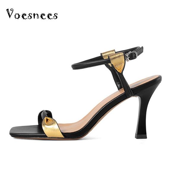 sandals voesnees women's shoes 2021 fashion ladies gold color matching word high heels 7cm stiletto open toe women, Black
sandals voesnees women's shoes 2021 fashion ladies gold color matching word high heels 7cm stiletto open toe women, Black