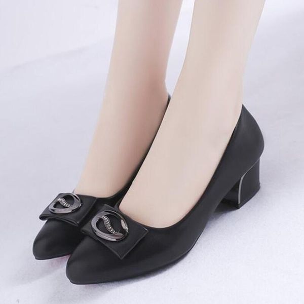 fashion heels pu leather shallow square heel women pumps slip on elegant wedding shoes office party ladies shoes zapatos mujer, Black
fashion heels pu leather shallow square heel women pumps slip on elegant wedding shoes office party ladies shoes zapatos mujer, Black