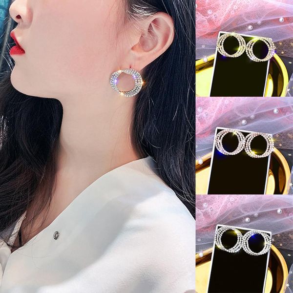 stud fashion temperament rhinestone eardrop women jewelry geometric round circle earrings all-match party gift, Golden;silver
stud fashion temperament rhinestone eardrop women jewelry geometric round circle earrings all-match party gift, Golden;silver