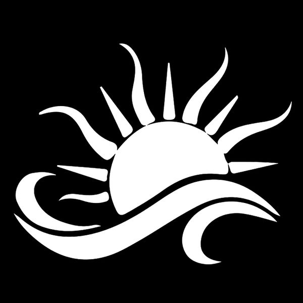 16*12.7cm wave sun decal car truck window lapstickers cute earth nature car accessories
16*12.7cm wave sun decal car truck window lapstickers cute earth nature car accessories
