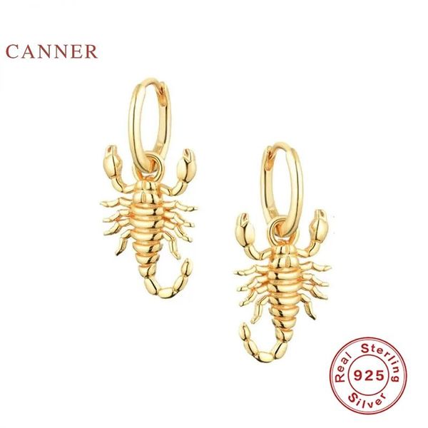 canner earrings for women 925 sterling silver pendientes individual scorpio creative simple earrings hoops korean fine jewelry, Golden;silver
canner earrings for women 925 sterling silver pendientes individual scorpio creative simple earrings hoops korean fine jewelry, Golden;silver