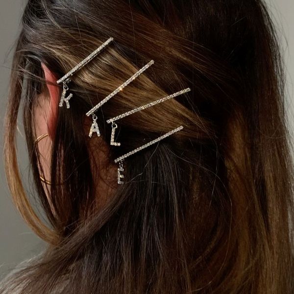 name diy letter rhinestone hair clips and barrettes for women a-z custom word hair pin crystal pendant hair jewelry, Golden;silver
name diy letter rhinestone hair clips and barrettes for women a-z custom word hair pin crystal pendant hair jewelry, Golden;silver