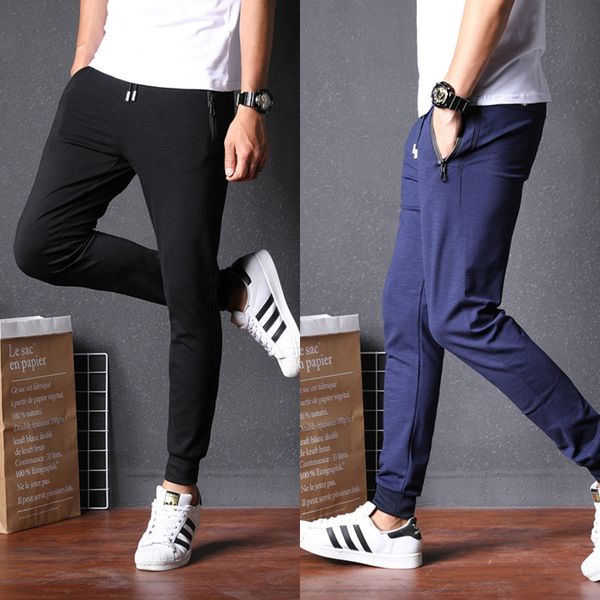 summer men's thin oversized casual slim slim legged brocade cotton slub casual pantssports pants sports pantspants men's trousers, Blue
summer men's thin oversized casual slim slim legged brocade cotton slub casual pantssports pants sports pantspants men's trousers, Blue