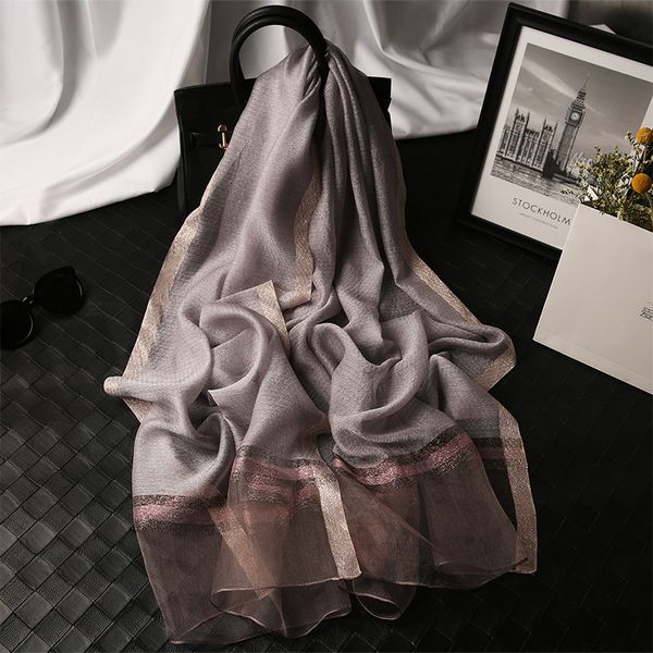 women's spring and autumn korean version of water wave pattern golden border solid color cheongsam shawl mulberry silk scarves, Blue;gray
women's spring and autumn korean version of water wave pattern golden border solid color cheongsam shawl mulberry silk scarves, Blue;gray