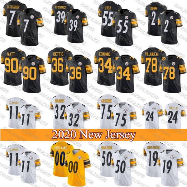 19 juju smith-schuster 39 minkah fitzpatrick pittsburgh steeler 90 t.j. watt jersey benny snell jr. ben roethlisberger conner rudolph, Black;red
19 juju smith-schuster 39 minkah fitzpatrick pittsburgh steeler 90 t.j. watt jersey benny snell jr. ben roethlisberger conner rudolph, Black;red