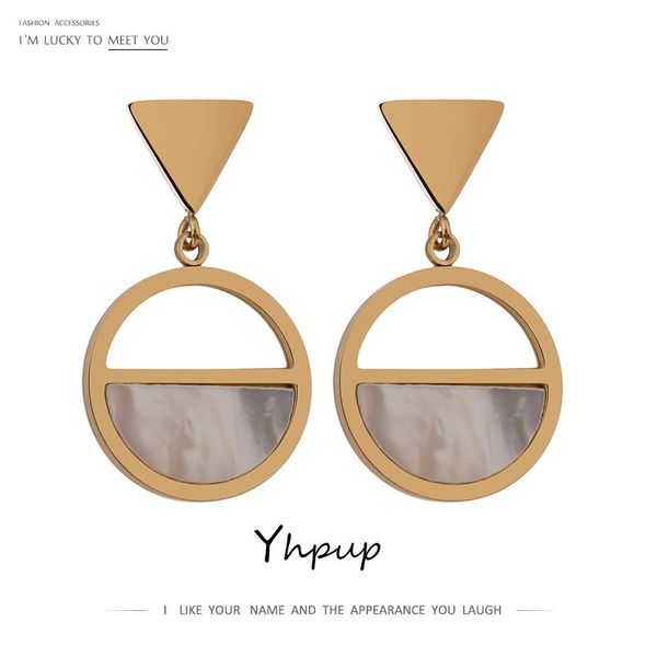 yhpup trendy natural shell round hollow geometric dangle earrings rose gold statement earrings for women pendientes 2020 fashion, Silver
yhpup trendy natural shell round hollow geometric dangle earrings rose gold statement earrings for women pendientes 2020 fashion, Silver