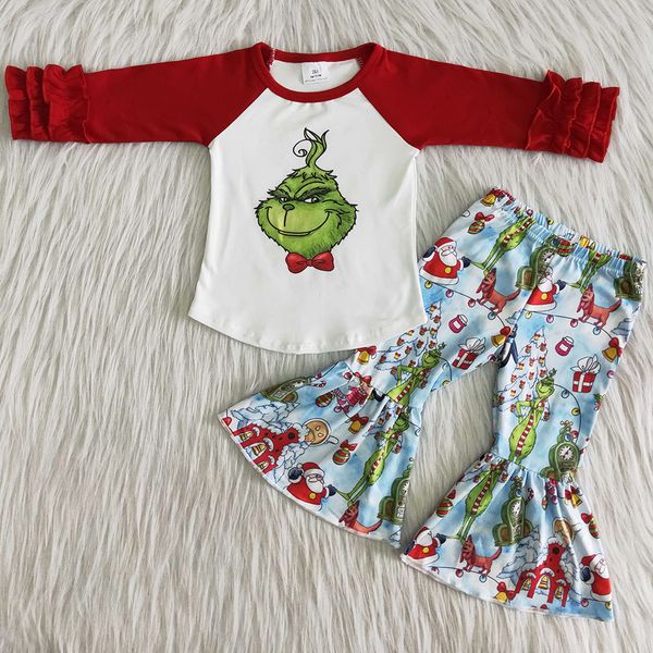 fall outfits kids designer clothes girls long sleeve sets toddler baby girls bell bottom outfits wholesale boutique girls clothing, White
fall outfits kids designer clothes girls long sleeve sets toddler baby girls bell bottom outfits wholesale boutique girls clothing, White