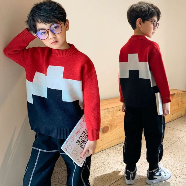 children's and children 2020 zhongda autumn new sweater winter round neck pullover boys' t-shirt r4o5, Blue
children's and children 2020 zhongda autumn new sweater winter round neck pullover boys' t-shirt r4o5, Blue