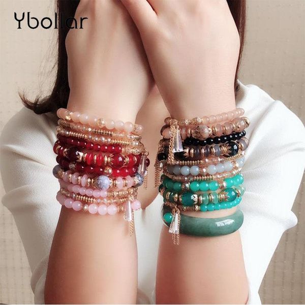 4pcs/set bohemian stone beads bracelets for women vintage crystal ethnic beaded wrap charm bracelet bangle jewelry, Golden;silver
4pcs/set bohemian stone beads bracelets for women vintage crystal ethnic beaded wrap charm bracelet bangle jewelry, Golden;silver