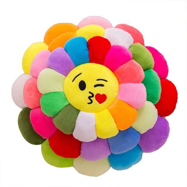 cartoon colorful sun flower cushion petal plush toy doll creative expression waist doll pillows for kid adult
cartoon colorful sun flower cushion petal plush toy doll creative expression waist doll pillows for kid adult