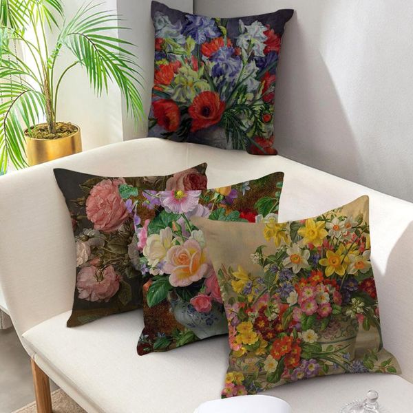 fuwatacchi pure linen cushion cover rose for home chair sofa decorative pillows oil painting flowers cushion/decorative pillow
fuwatacchi pure linen cushion cover rose for home chair sofa decorative pillows oil painting flowers cushion/decorative pillow
