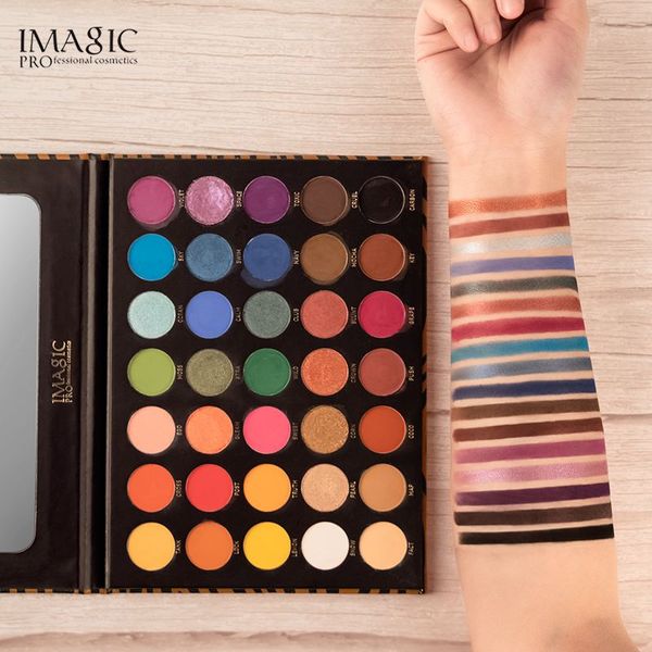 imagic 35 color eyeshadow palette waterproof matte glitter eye shadow primer luminous eyeshadow ladies gift drop ship
imagic 35 color eyeshadow palette waterproof matte glitter eye shadow primer luminous eyeshadow ladies gift drop ship