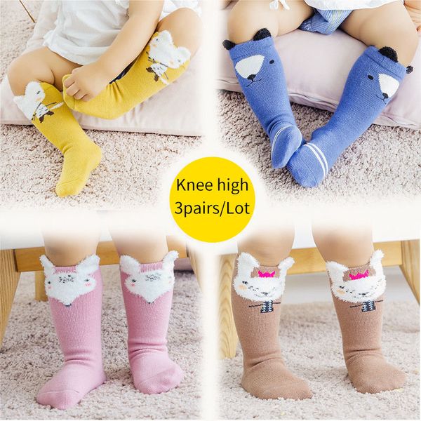 3pairs/lot baby socks for toddler newborn kids infants winter long socks warm fox cartoon animal pattern boy girl y201009, Pink;yellow
3pairs/lot baby socks for toddler newborn kids infants winter long socks warm fox cartoon animal pattern boy girl y201009, Pink;yellow