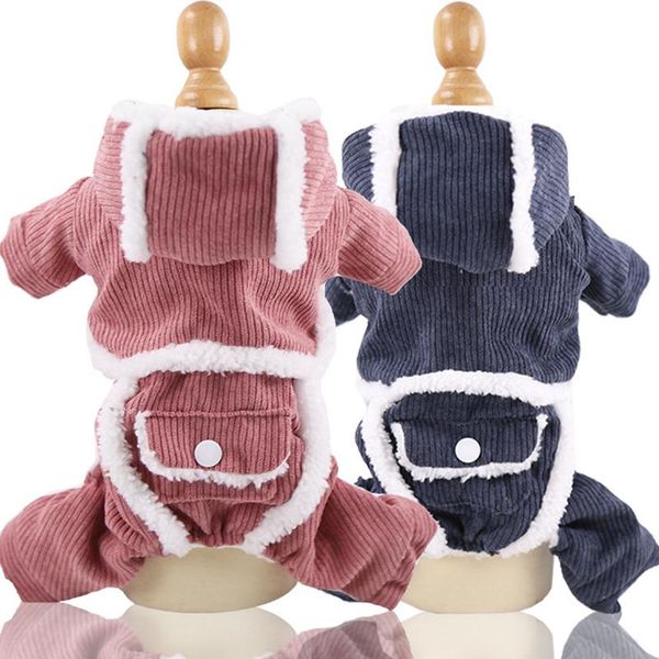 2021 autumn winter dog clothes pet thickened four-legged cotton coat lambswool warm outfit clothing for small medium dogs
2021 autumn winter dog clothes pet thickened four-legged cotton coat lambswool warm outfit clothing for small medium dogs