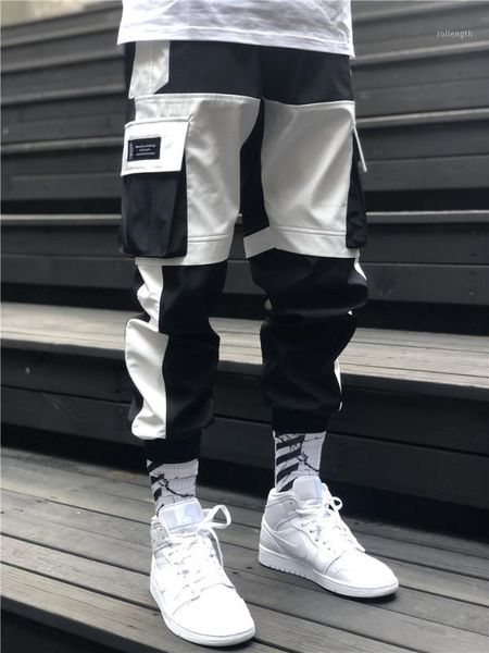 2020 overalls men's multi-pocket fashion joker loose trend in spring and autumn korean sports pants toe casual pants1, Black
2020 overalls men's multi-pocket fashion joker loose trend in spring and autumn korean sports pants toe casual pants1, Black