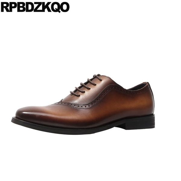 italian men brown genuine leather shoes square toe italy dress lace up brogue oxfords british style spring luxury, Black
italian men brown genuine leather shoes square toe italy dress lace up brogue oxfords british style spring luxury, Black