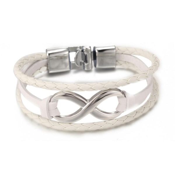 mkendn high quailty infinity bracelet bangle genuine leather hand chain buckle friendship men women jewelry bbykab alice_bag
mkendn high quailty infinity bracelet bangle genuine leather hand chain buckle friendship men women jewelry bbykab alice_bag