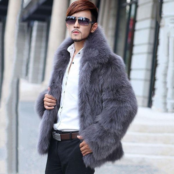 men's fur & faux 2021 winter fashion men casual thicken outwear male plus size warm solid color loose luxurious jacket d284, Black
men's fur & faux 2021 winter fashion men casual thicken outwear male plus size warm solid color loose luxurious jacket d284, Black