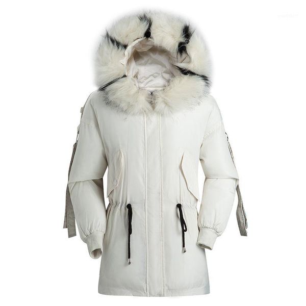 winter jacket women female jacket plus size women clothes fur collar winter coat womens clothing parkas mujer mze-20100 wpy8401, Black
