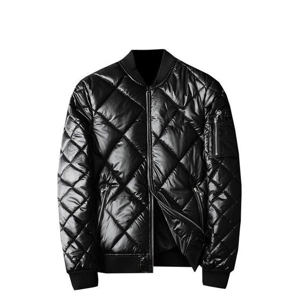 windbreaker coat winter solid color baseball collar zipper long sleeve pocket cotton-padded jacket mens jacket mens coat veste de luxe, Black;brown
windbreaker coat winter solid color baseball collar zipper long sleeve pocket cotton-padded jacket mens jacket mens coat veste de luxe, Black;brown
