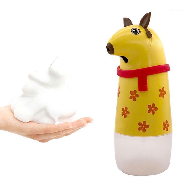 260ml automatic soap dispenser cute touchless foaming soap dispenser with infrared sensor for children kids1
260ml automatic soap dispenser cute touchless foaming soap dispenser with infrared sensor for children kids1
