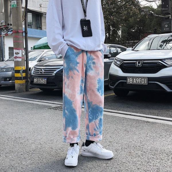 korean tie-dye jeans men's fashion retro casual wide-leg jeans men streetwear loose hip-hop straight denim trousers mens s-2xl1, Blue
korean tie-dye jeans men's fashion retro casual wide-leg jeans men streetwear loose hip-hop straight denim trousers mens s-2xl1, Blue