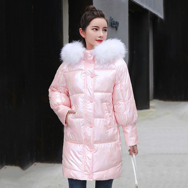 2021 new winter jacket of women bright long thick coat solid ladies hood with korean leather collar plus size parkas woman hvp1, Black
2021 new winter jacket of women bright long thick coat solid ladies hood with korean leather collar plus size parkas woman hvp1, Black