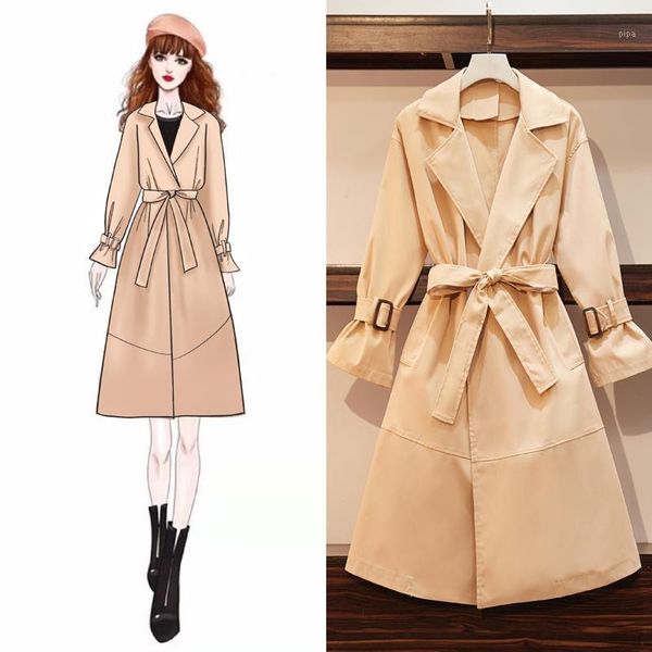 2020 fall fashion trench coat for women england style knee length long clothes adjustable waist turn-down collar overcoat1, Tan;black
2020 fall fashion trench coat for women england style knee length long clothes adjustable waist turn-down collar overcoat1, Tan;black