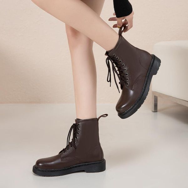 yqbtdl fashion punk lace up low heel biker combat ankle boots for women black brown woman booties large size autumn lady shoes
yqbtdl fashion punk lace up low heel biker combat ankle boots for women black brown woman booties large size autumn lady shoes