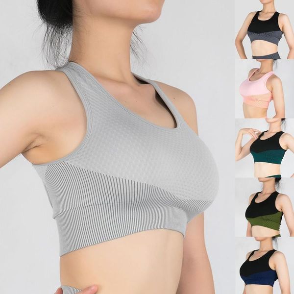 women's running gym vest sportswear fitness gathered tight high elastic tank yoga underwear breathable athletic bra, White;black
women's running gym vest sportswear fitness gathered tight high elastic tank yoga underwear breathable athletic bra, White;black