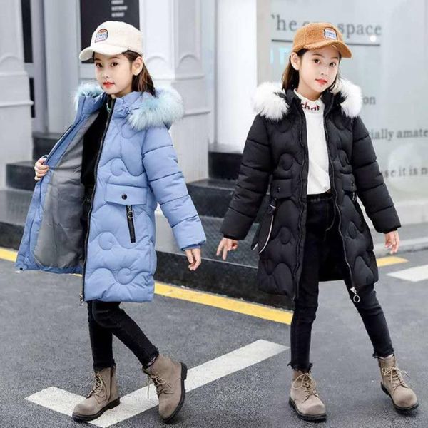 down coat 2021 children winter jacket for girls windproof thicken snowsuit parka 8 10 12 14 16 year blue/red/black color, Blue;gray
down coat 2021 children winter jacket for girls windproof thicken snowsuit parka 8 10 12 14 16 year blue/red/black color, Blue;gray