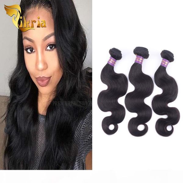 body wave 3 bundles wefts indian peruvian malaysian 100% unprocessed human hair weaves natural color crochet hair extensions, Black
body wave 3 bundles wefts indian peruvian malaysian 100% unprocessed human hair weaves natural color crochet hair extensions, Black