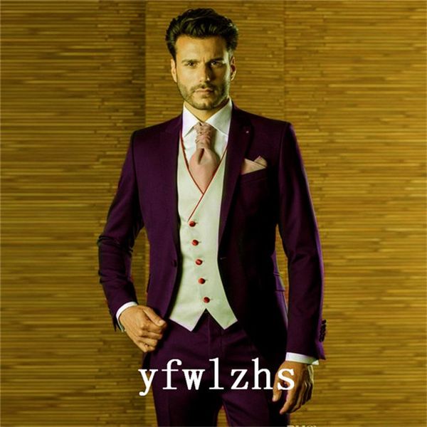 classic one button groom wedding peak lapel men muits mens wedding suits tuxedo costumes de pour hommes men(jacket+pants+tie+vest) w671, Black;gray
classic one button groom wedding peak lapel men muits mens wedding suits tuxedo costumes de pour hommes men(jacket+pants+tie+vest) w671, Black;gray