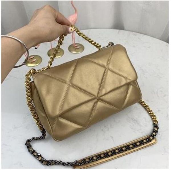 designer bags classical brand 19 flap bag real lambskin leather women handbags gold metal chain lady shoulder bags
designer bags classical brand 19 flap bag real lambskin leather women handbags gold metal chain lady shoulder bags