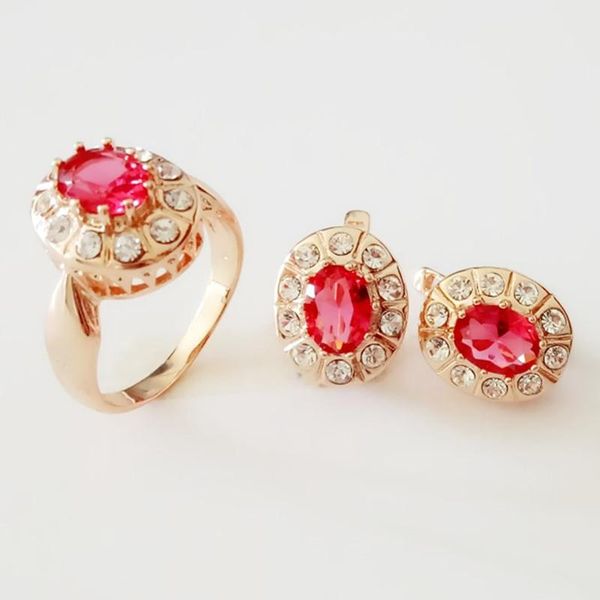 rose gold color women jewelry set party jewelry women bridal red stone girls wedding earring +ring sets, Silver
rose gold color women jewelry set party jewelry women bridal red stone girls wedding earring +ring sets, Silver