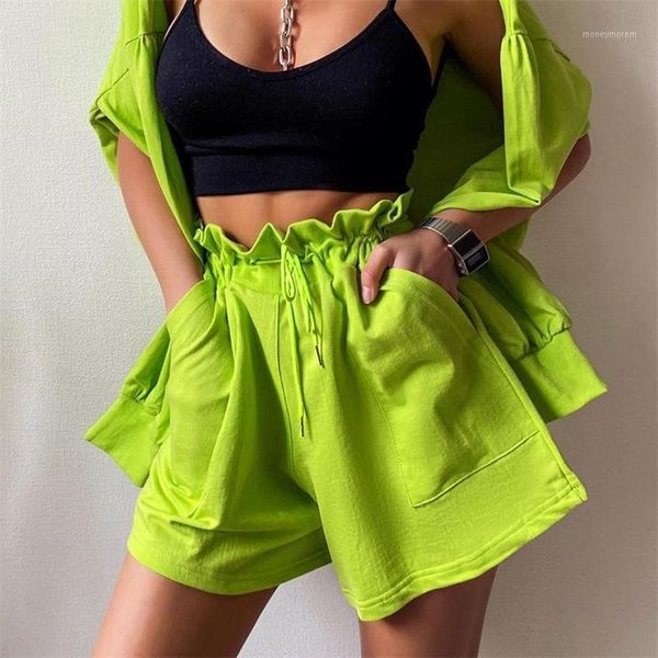 women's shorts drawstring basic women bandage pocketed loose white green elastic high waist autumn casual wide leg shorts1, White;black
women's shorts drawstring basic women bandage pocketed loose white green elastic high waist autumn casual wide leg shorts1, White;black