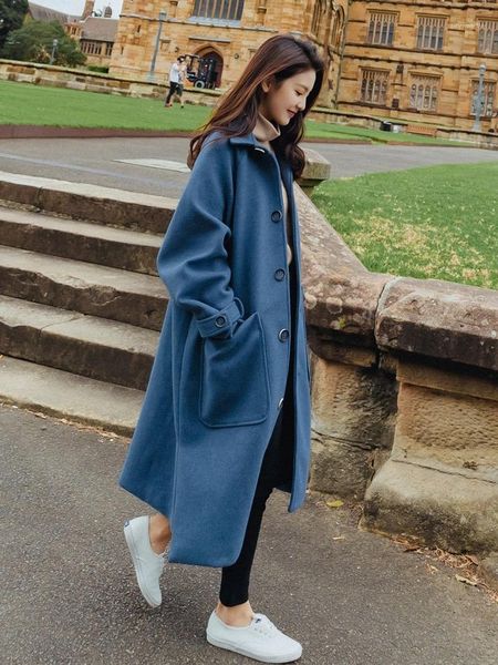 women's wool & blends philoosphy autumn winter woolen coat 2021 casual v-neck women belt beige temperament1, Black
women's wool & blends philoosphy autumn winter woolen coat 2021 casual v-neck women belt beige temperament1, Black