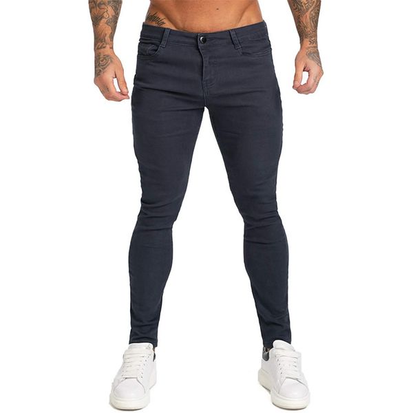 washed mens designer jeans fashion solid color mid waist mens pencil pants casual males clothing with buttons, Blue
washed mens designer jeans fashion solid color mid waist mens pencil pants casual males clothing with buttons, Blue