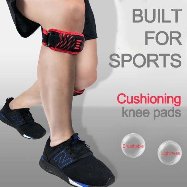 adjustable knee strap patellar tendon running basketball outdoor sport support strap band knee support brace pads1, Black;gray
adjustable knee strap patellar tendon running basketball outdoor sport support strap band knee support brace pads1, Black;gray