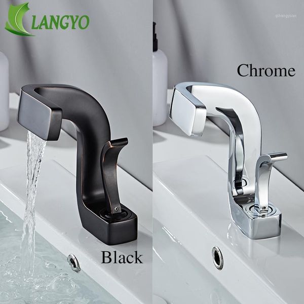 langyo bathroom sink waterfall faucet black/chrome water taps single handle creative deck mount cold mixer faucet 2020a1191
langyo bathroom sink waterfall faucet black/chrome water taps single handle creative deck mount cold mixer faucet 2020a1191