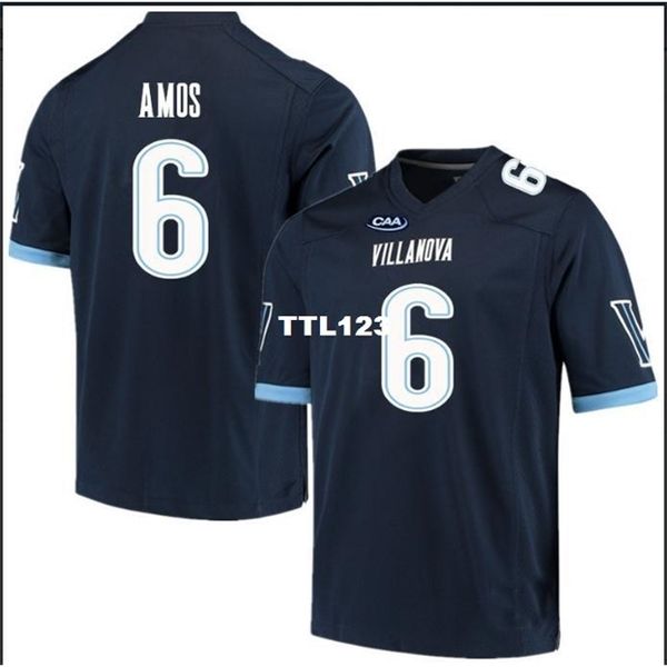 new men villanova wildcats jaquan amos #6 navy blue real full embroidery college jersey size s-4xl or custom any name or number jersey, Black
new men villanova wildcats jaquan amos #6 navy blue real full embroidery college jersey size s-4xl or custom any name or number jersey, Black